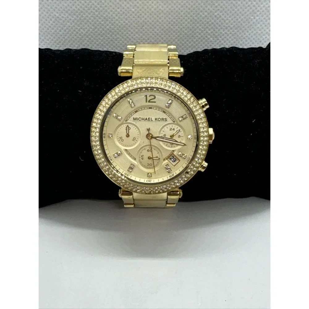 Michael Kors MK5632 Women's Gold Tone Analog Dial Quartz Wrist Watch JNA372